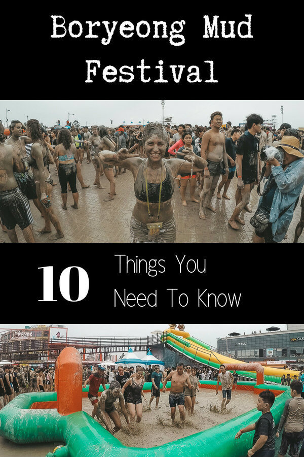 Boryeong Mud Festival in Korea