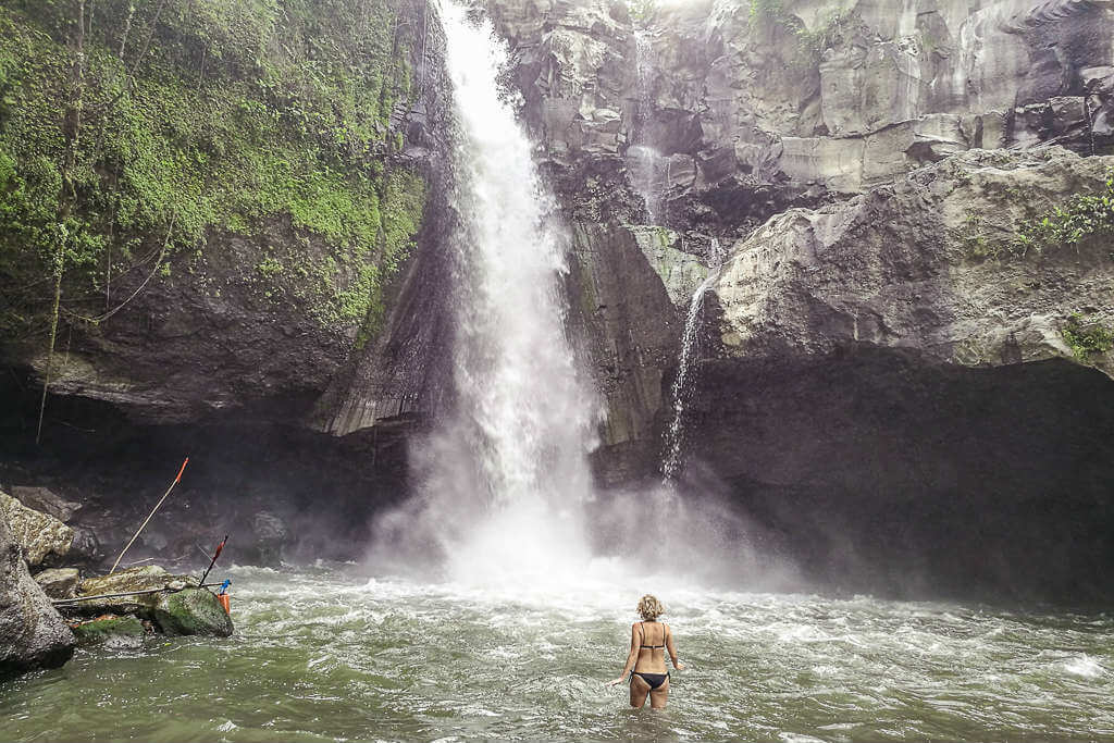 Tegenungan Waterfall in Ubud