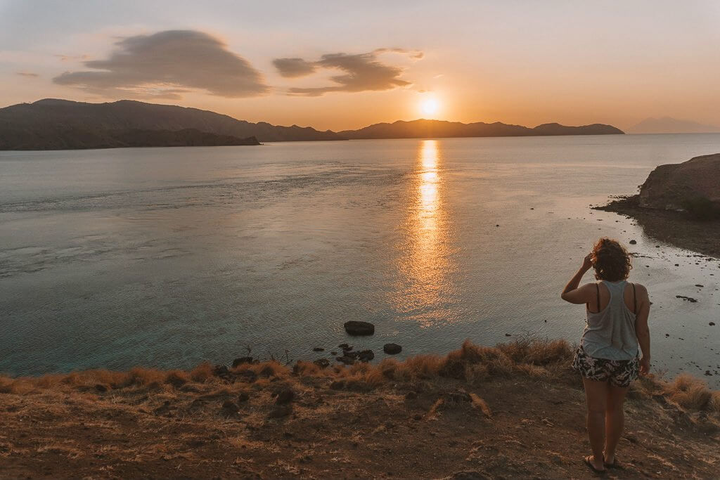 Another perfect sunset on Gili Lawa, Indonesia