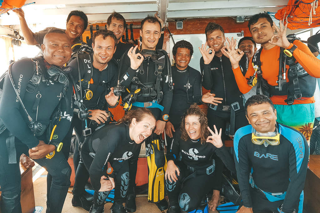Diving Komodo on Tatawa liveaboard