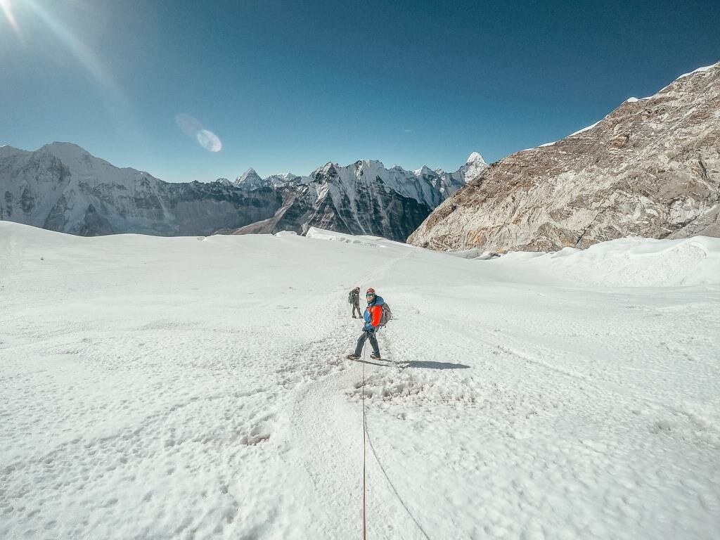 How difficult is Island Peak in Nepal