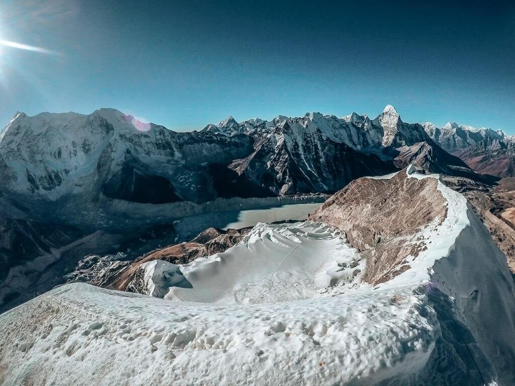 Island Peak summit attempt