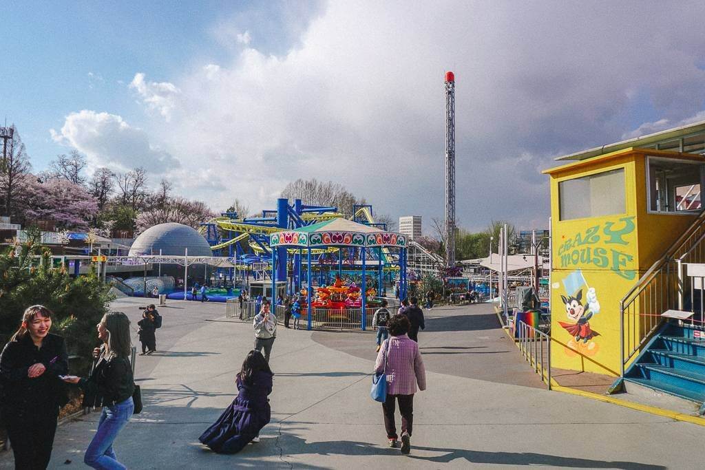 The kids amusement park at Seoul Children's Grand Park