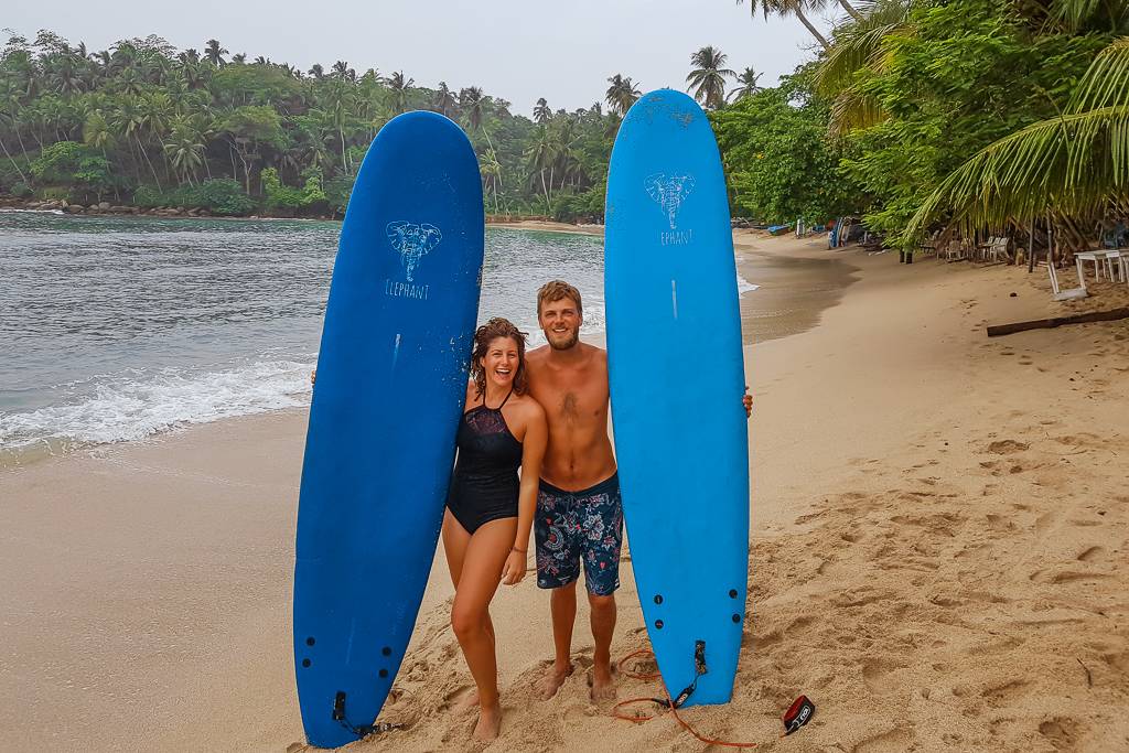 Hiriketiya Beach is the best place to surf and chill in Sri Lanka