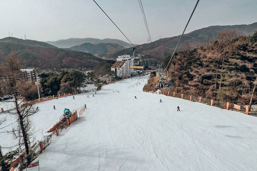 View of Bears Town Ski Resort