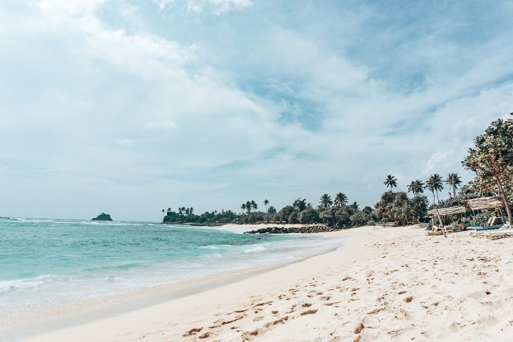 Midigama Beach in Sri Lanka