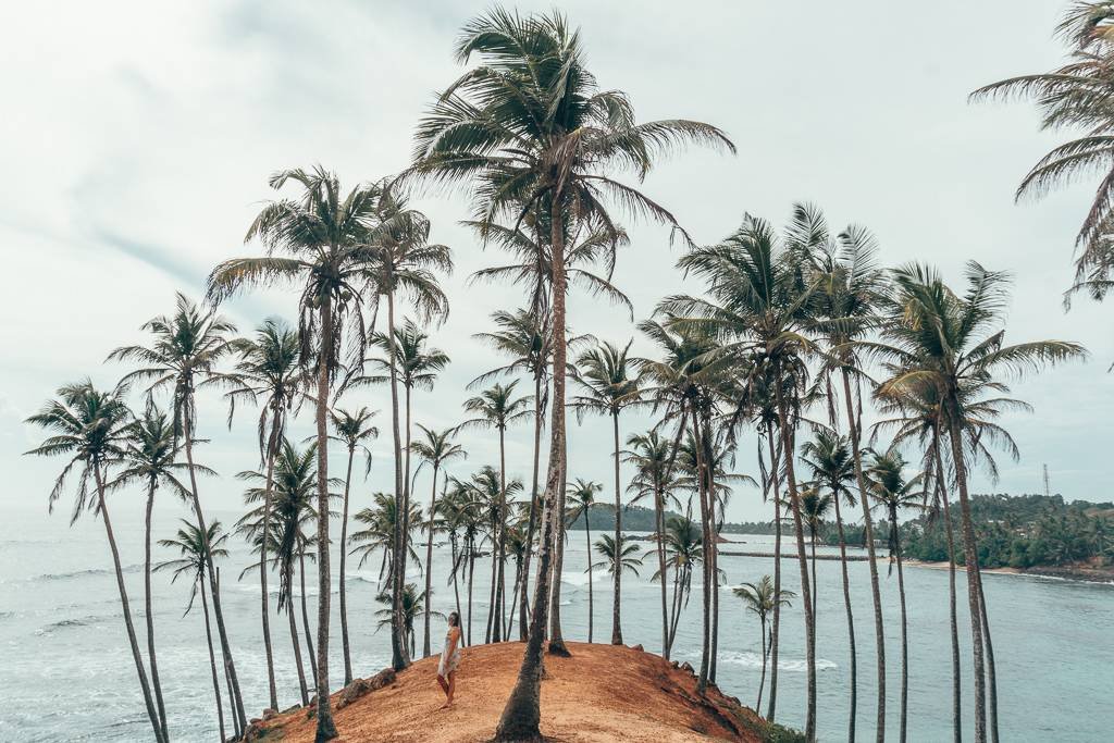 Coconut Hill in Mirissa, Sri Lanka