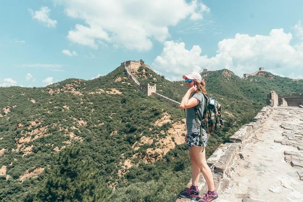Jinshanling Great Wall hiking
