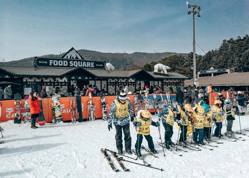 kids ski resorts in Korea