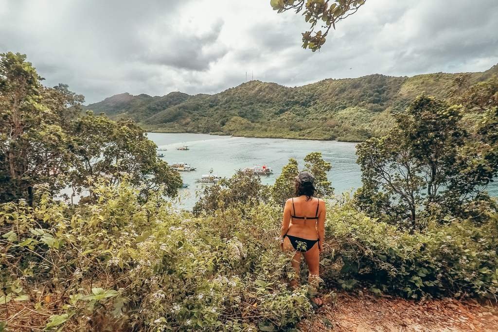 snake island in EL Nido