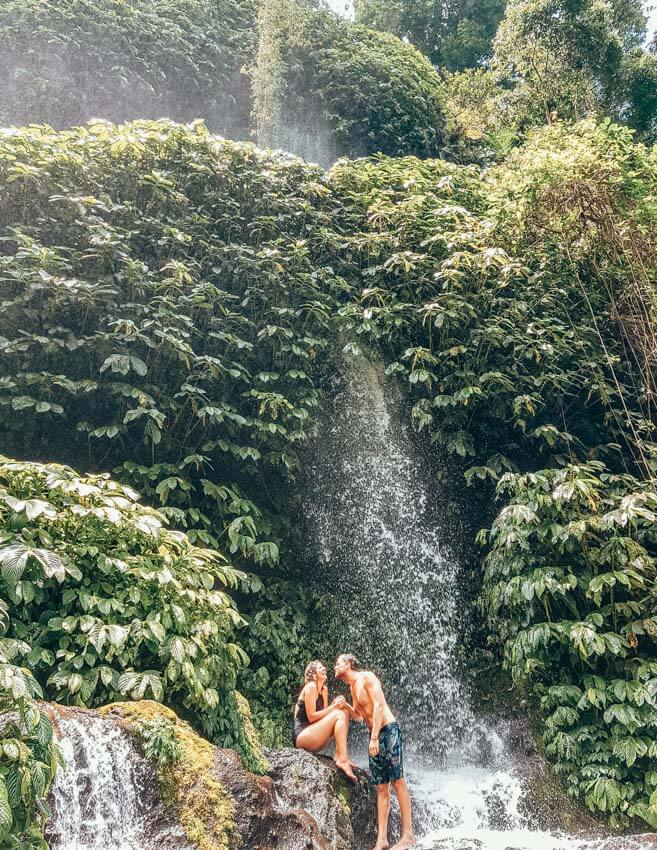 Waterfalls in Kuta Lombok