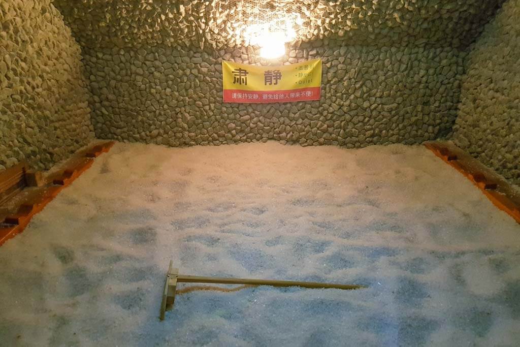 Fomentation rooms in Korea bath houses