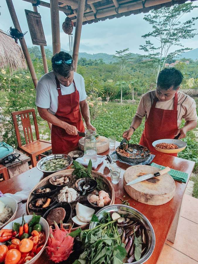 Bali cooking class