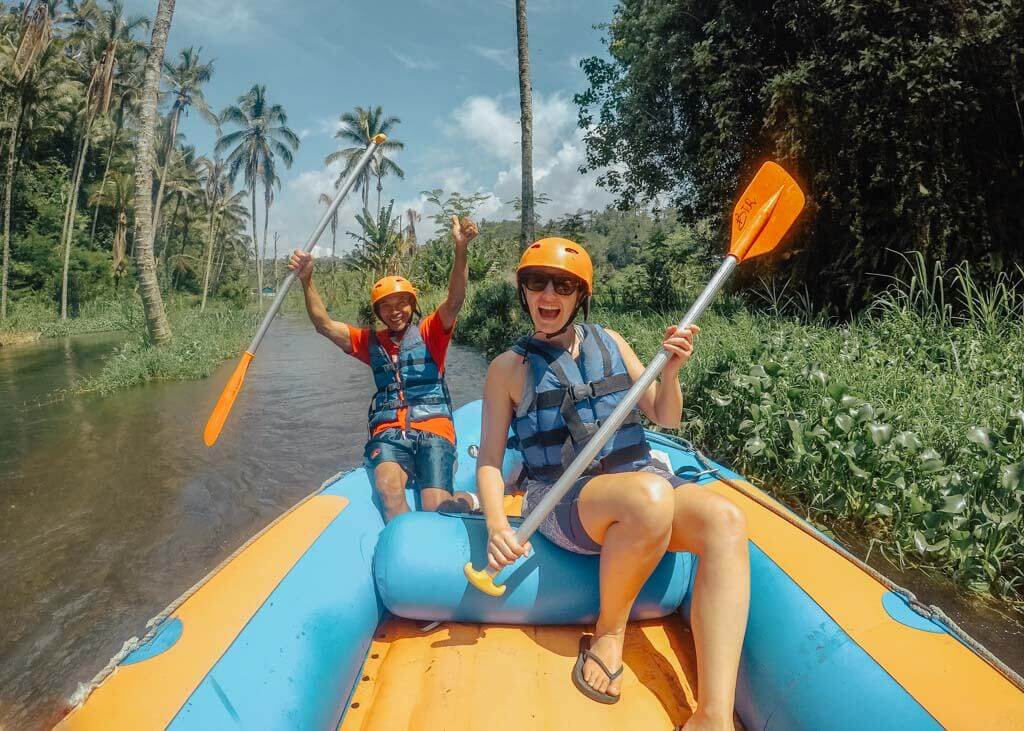 River Rafting near Sidemen, East Bali