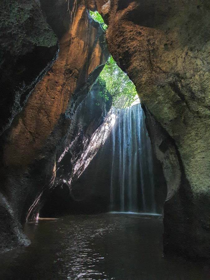 Tukad Cepung Waterfall near Sidemen Bali