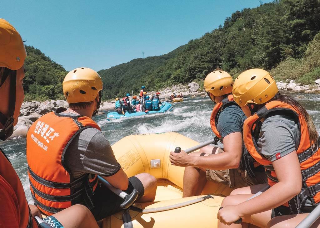 Adventure getaways in Korea