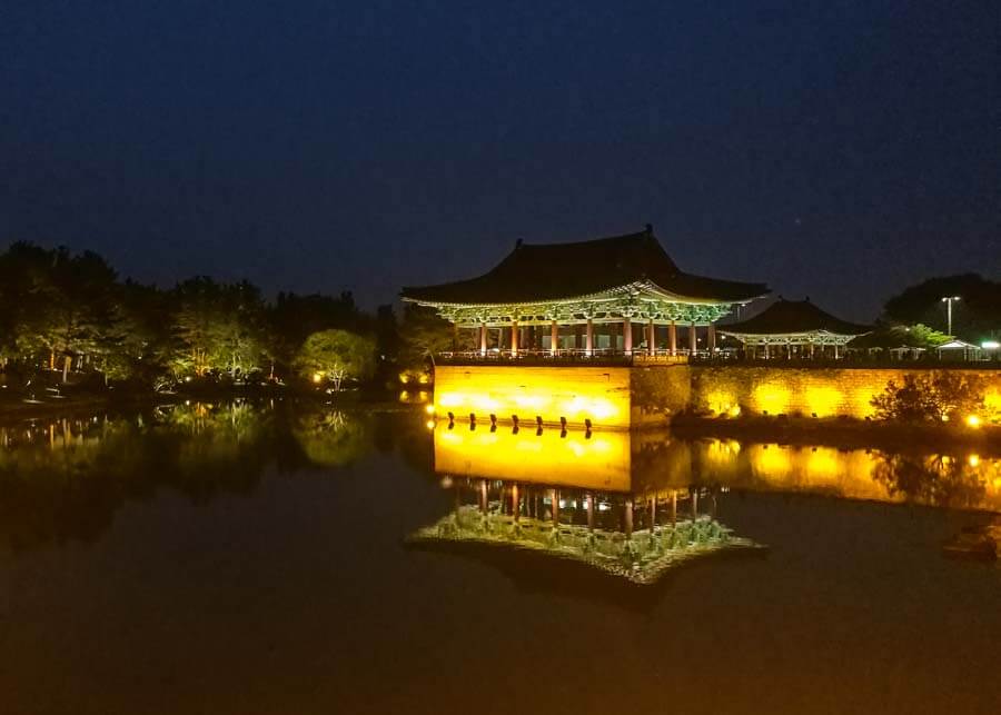 Donggung Palace and Wolji Pond in Gyeongju