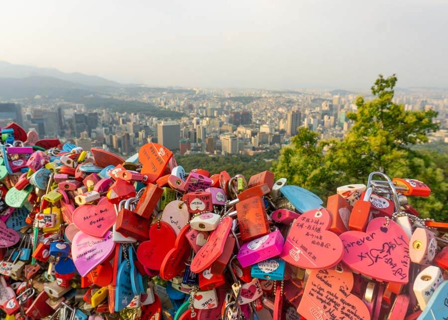 Namsan Tower in South Korea