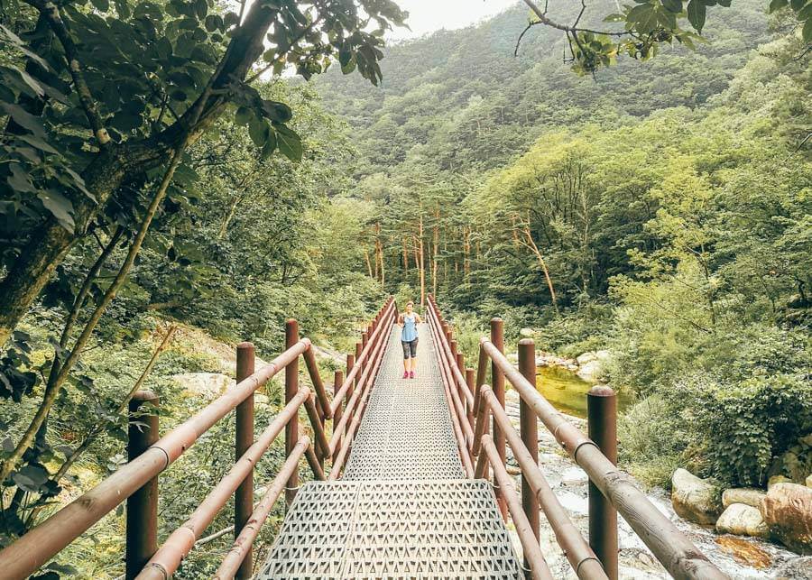 Seoraksan National Park in South Korea