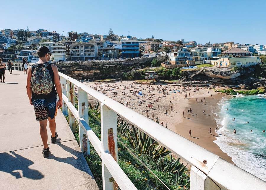 Tamarama Beach on the Bondi to Coogee walk