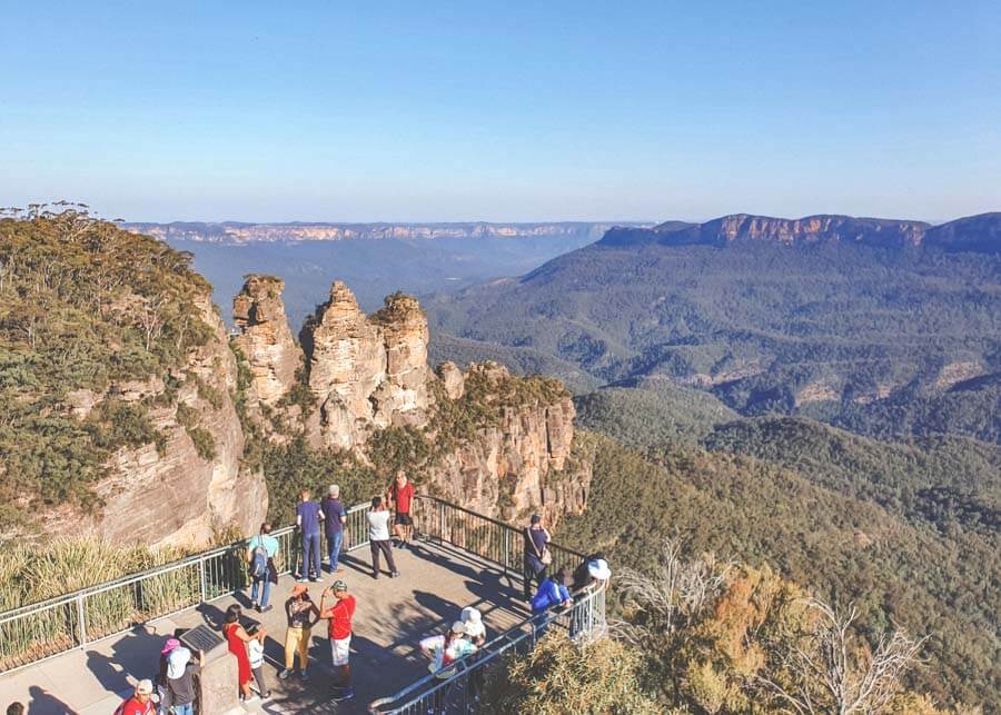 Echo Point Lookout Blue Mountains