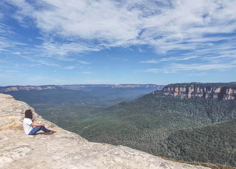 Lincoln's Rock near Leura, Blue Mountains