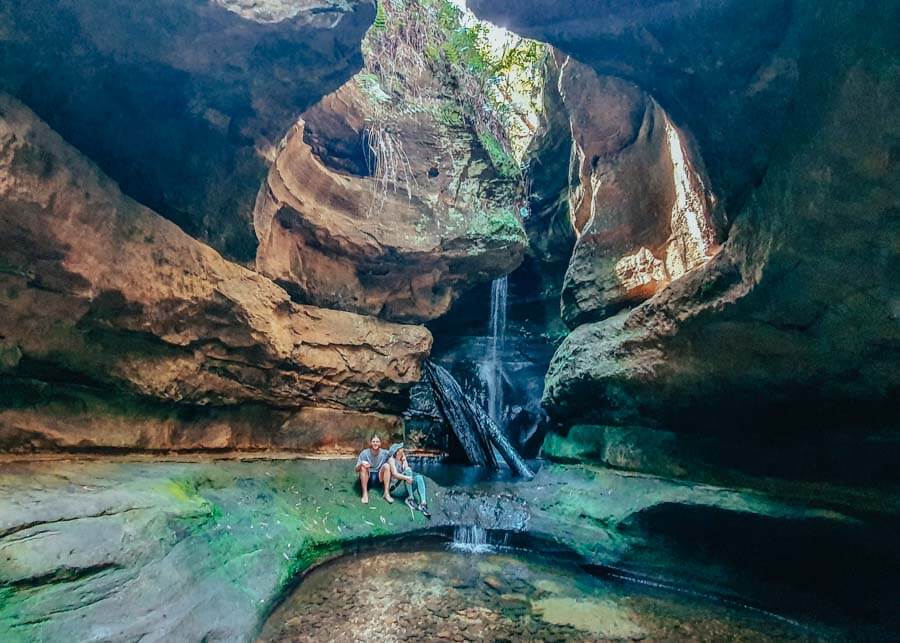 Porters Pass hiking trail in Blackheath, Blue Mountains