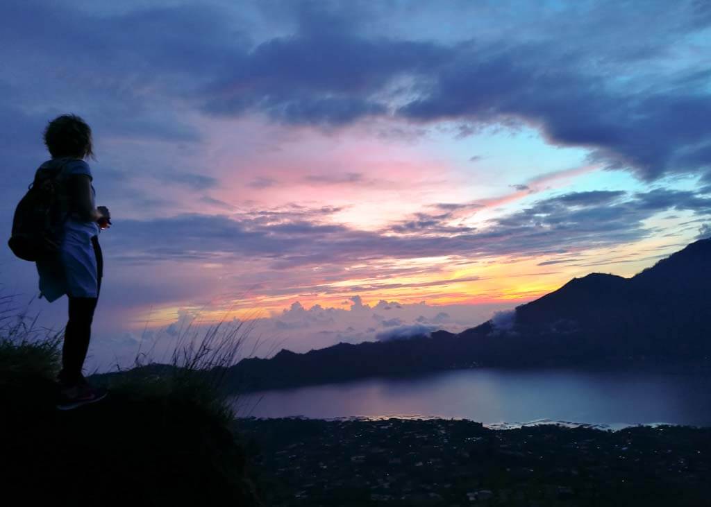 Mount Batur hike in Bali