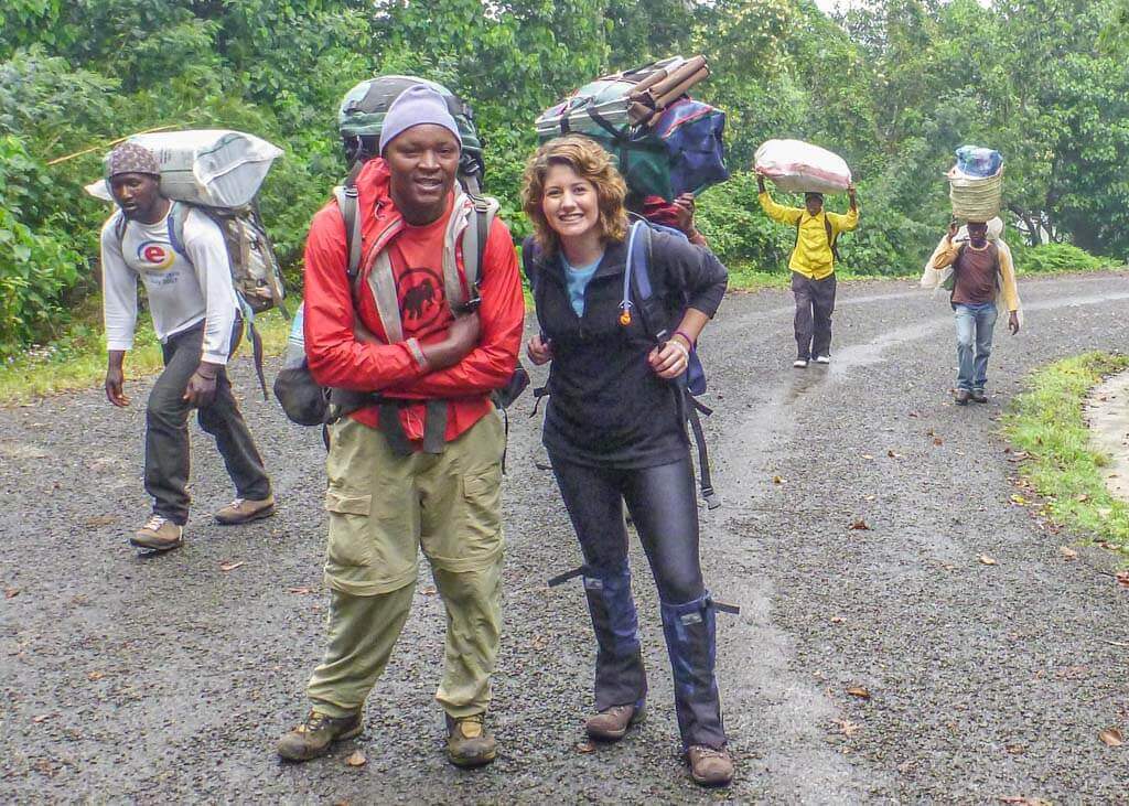 day 1 of Kilimanjaro trek
