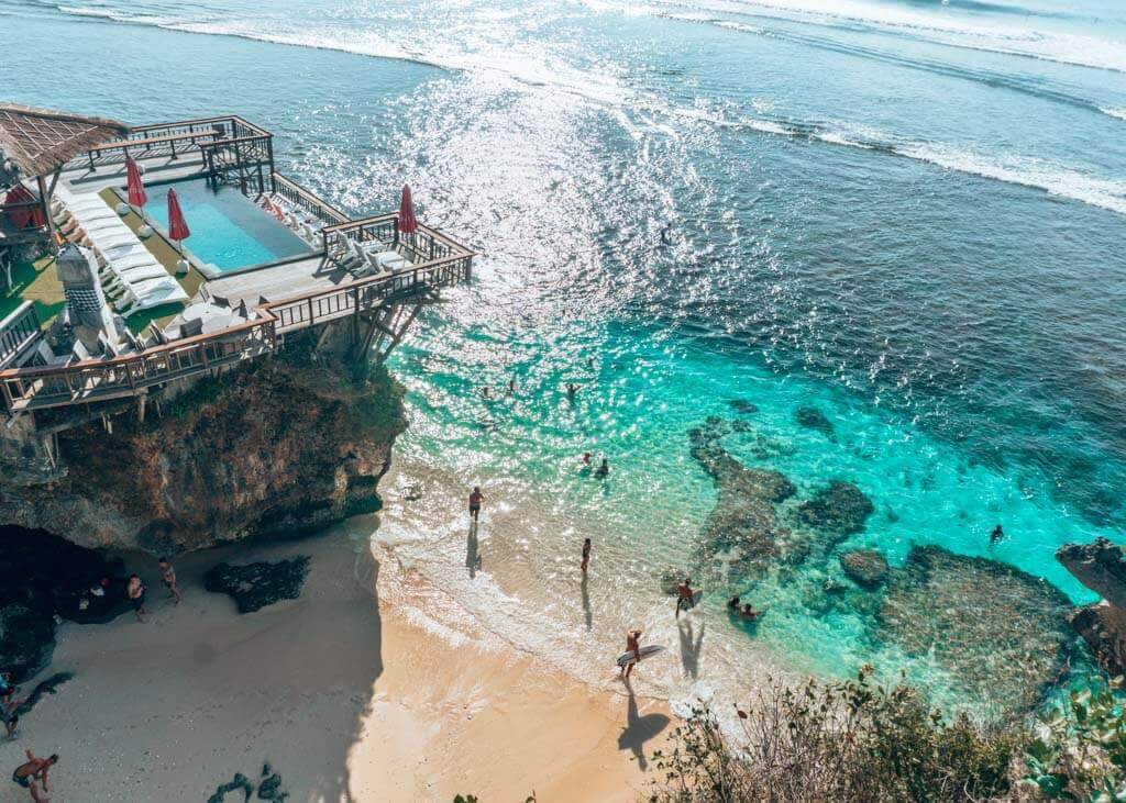 places to stay near Uluwatu Beach