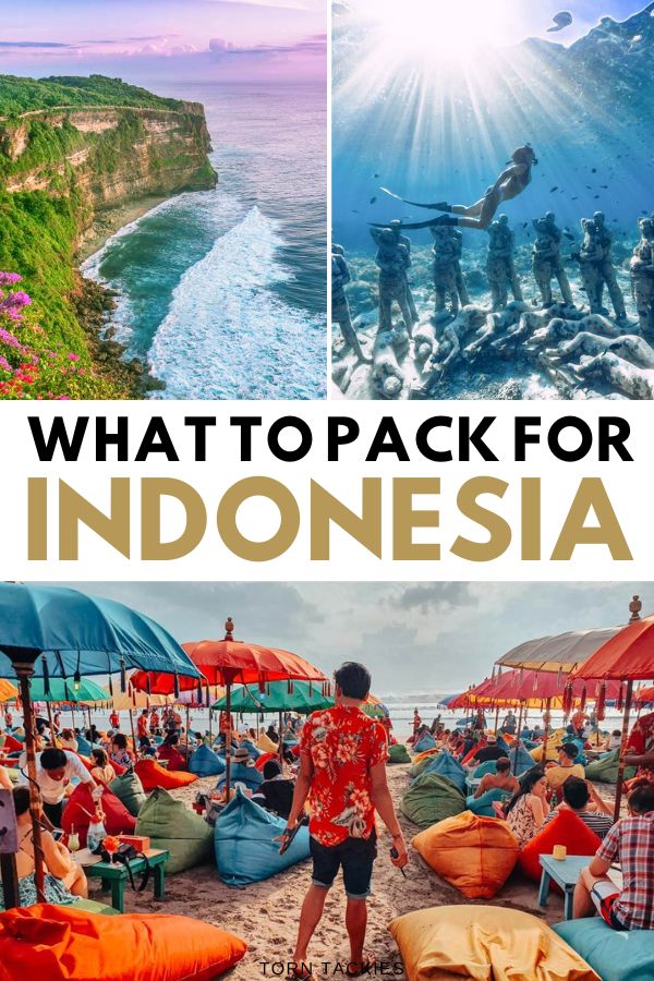What to pack for Indonesia travel guide. java | bali | lombok | flores | indonesia guide | packing list | travel 