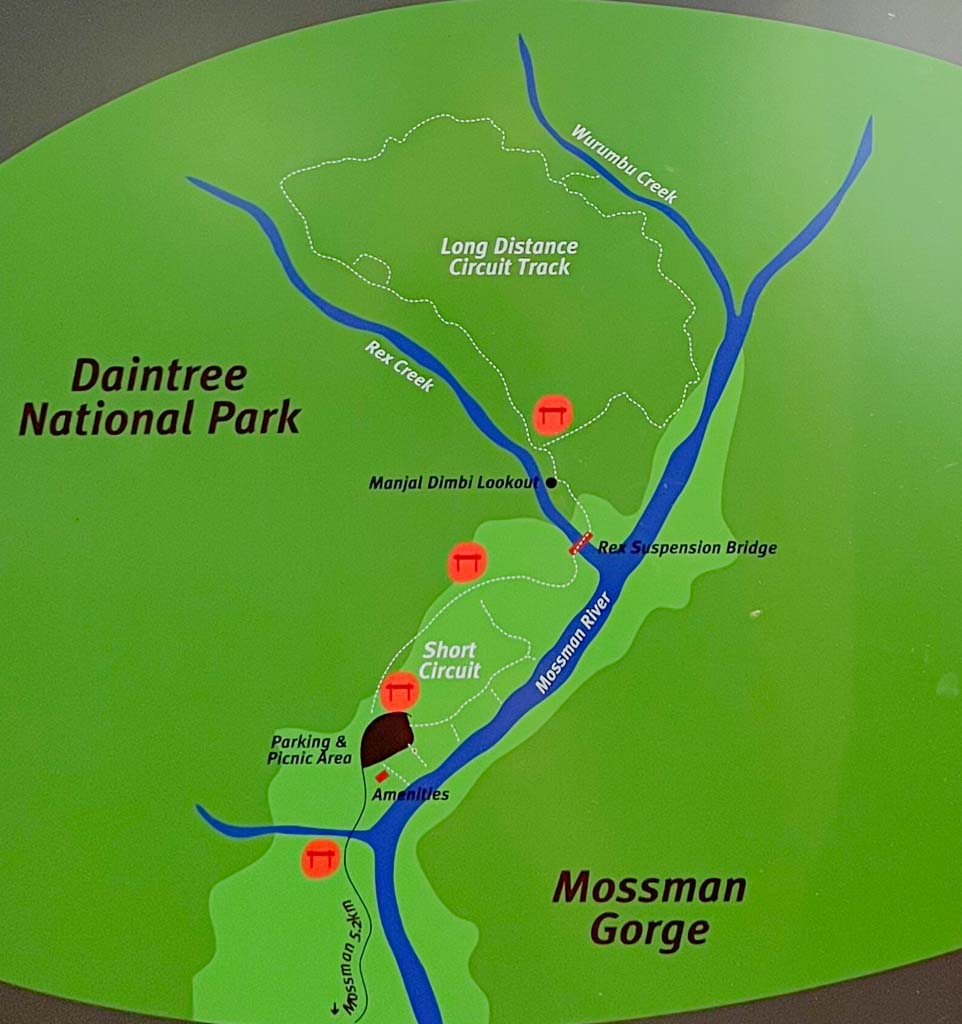 Mossman Gorge Walk Maps