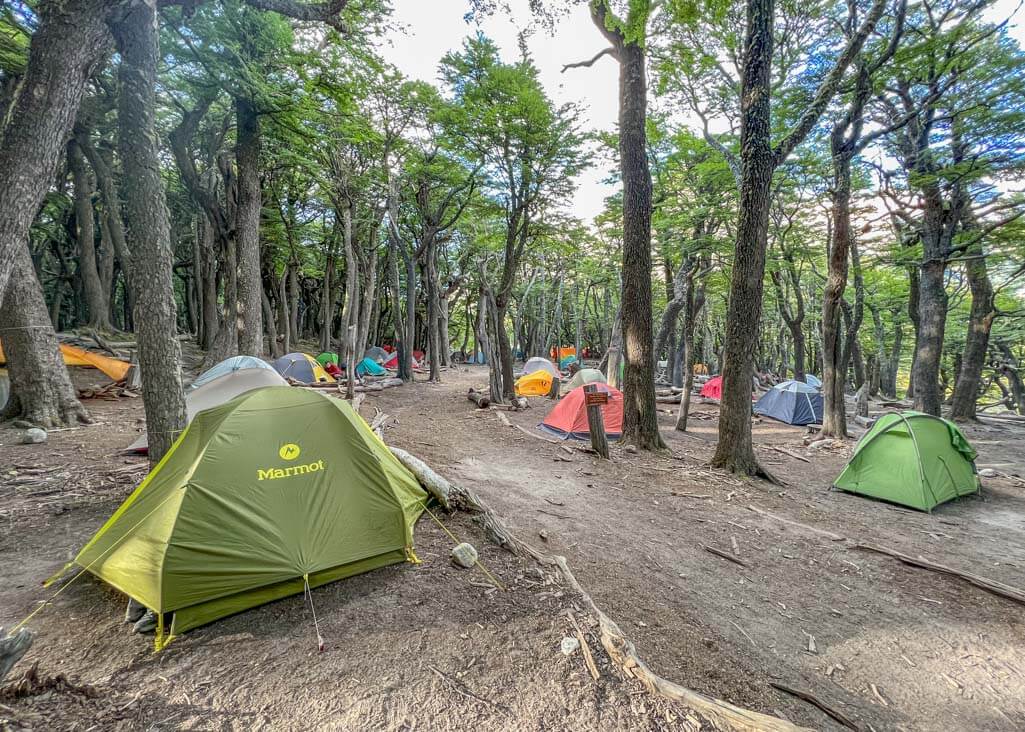 Camping Laguna De Los Tres