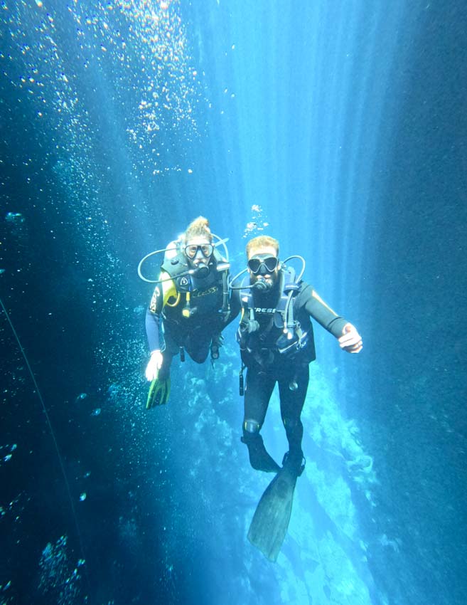 best cenote diving tulum