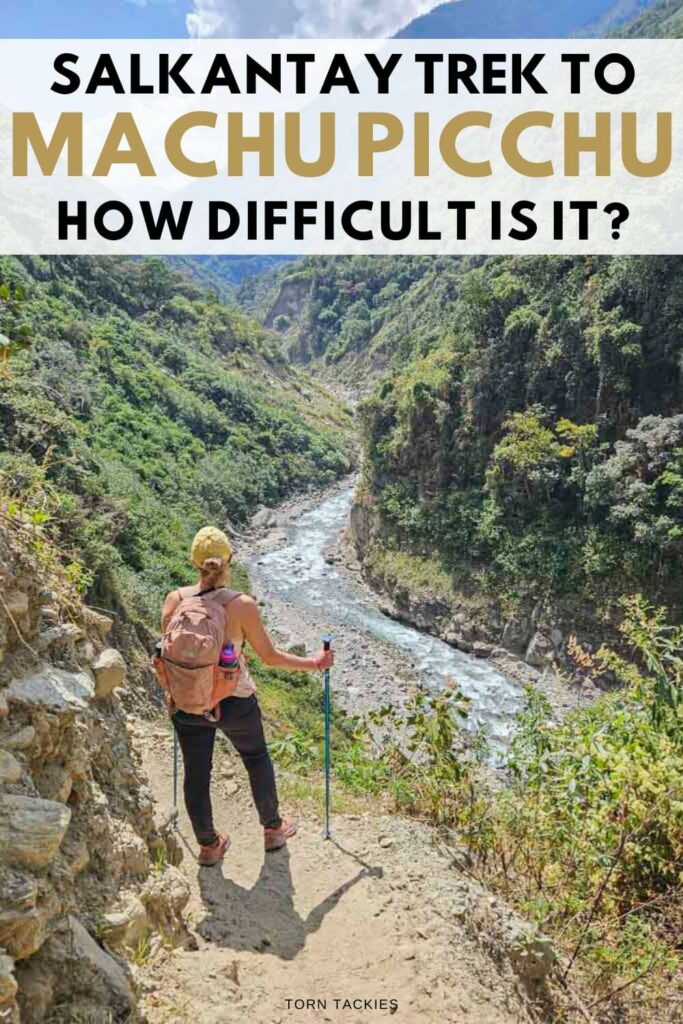 How difficulty is Salkantay Trek to Machu Picchu Peru