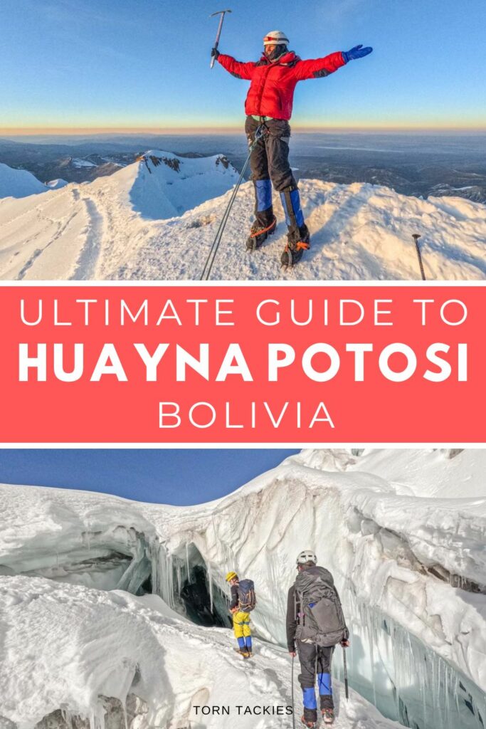 Huayna Potosi Bolivia hiking south america
