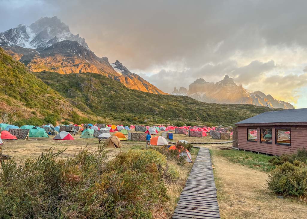 Paine Grande Campsite W Trek