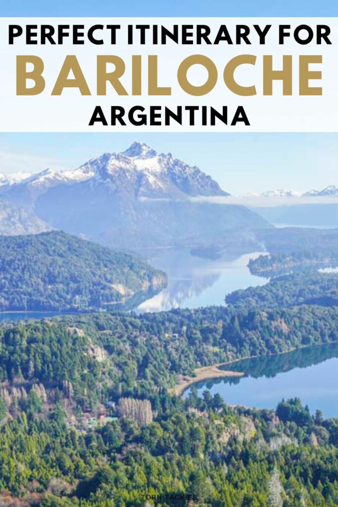 itinerary for Bariloche Argentina Patagonia