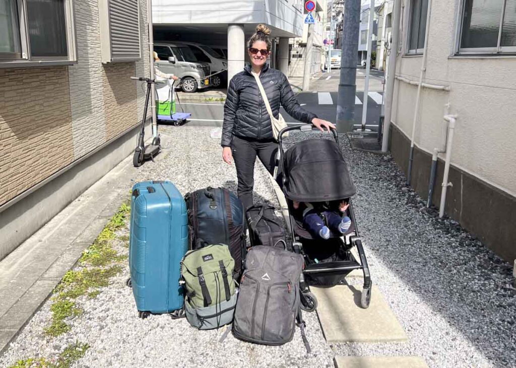What to pack for Japan with a baby